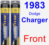 Front Wiper Blade Pack for 1983 Dodge Charger - Assurance