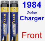 Front Wiper Blade Pack for 1984 Dodge Charger - Assurance