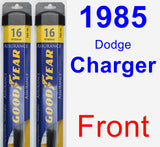 Front Wiper Blade Pack for 1985 Dodge Charger - Assurance