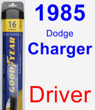 Driver Wiper Blade for 1985 Dodge Charger - Assurance