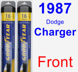 Front Wiper Blade Pack for 1987 Dodge Charger - Assurance