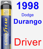 Driver Wiper Blade for 1998 Dodge Durango - Assurance