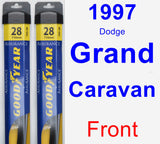 Front Wiper Blade Pack for 1997 Dodge Grand Caravan - Assurance
