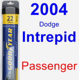 Passenger Wiper Blade for 2004 Dodge Intrepid - Assurance