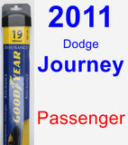 Passenger Wiper Blade for 2011 Dodge Journey - Assurance