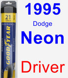 Driver Wiper Blade for 1995 Dodge Neon - Assurance