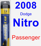 Passenger Wiper Blade for 2008 Dodge Nitro - Assurance