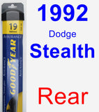 Rear Wiper Blade for 1992 Dodge Stealth - Assurance