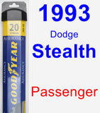 Passenger Wiper Blade for 1993 Dodge Stealth - Assurance