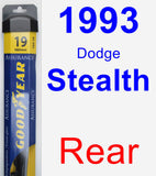 Rear Wiper Blade for 1993 Dodge Stealth - Assurance