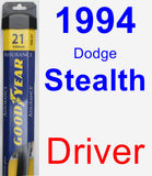 Driver Wiper Blade for 1994 Dodge Stealth - Assurance