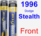 Front Wiper Blade Pack for 1996 Dodge Stealth - Assurance