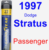 Passenger Wiper Blade for 1997 Dodge Stratus - Assurance