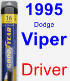 Driver Wiper Blade for 1995 Dodge Viper - Assurance