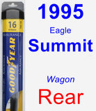 Rear Wiper Blade for 1995 Eagle Summit - Assurance