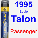 Passenger Wiper Blade for 1995 Eagle Talon - Assurance