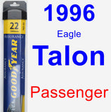 Passenger Wiper Blade for 1996 Eagle Talon - Assurance