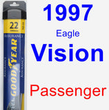 Passenger Wiper Blade for 1997 Eagle Vision - Assurance