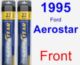 Front Wiper Blade Pack for 1995 Ford Aerostar - Assurance