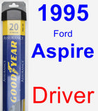 Driver Wiper Blade for 1995 Ford Aspire - Assurance