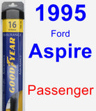 Passenger Wiper Blade for 1995 Ford Aspire - Assurance