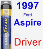 Driver Wiper Blade for 1997 Ford Aspire - Assurance