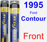 Front Wiper Blade Pack for 1995 Ford Contour - Assurance