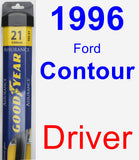 Driver Wiper Blade for 1996 Ford Contour - Assurance