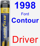Driver Wiper Blade for 1998 Ford Contour - Assurance