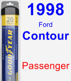 Passenger Wiper Blade for 1998 Ford Contour - Assurance