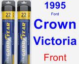 Front Wiper Blade Pack for 1995 Ford Crown Victoria - Assurance