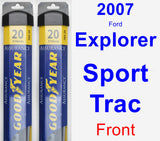 Front Wiper Blade Pack for 2007 Ford Explorer Sport Trac - Assurance