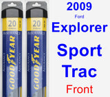 Front Wiper Blade Pack for 2009 Ford Explorer Sport Trac - Assurance