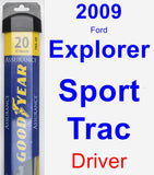 Driver Wiper Blade for 2009 Ford Explorer Sport Trac - Assurance