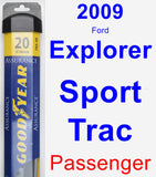 Passenger Wiper Blade for 2009 Ford Explorer Sport Trac - Assurance