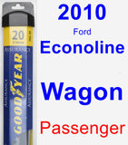 Passenger Wiper Blade for 2010 Ford Econoline Wagon - Assurance