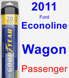 Passenger Wiper Blade for 2011 Ford Econoline Wagon - Assurance