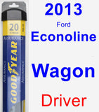 Driver Wiper Blade for 2013 Ford Econoline Wagon - Assurance