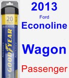 Passenger Wiper Blade for 2013 Ford Econoline Wagon - Assurance