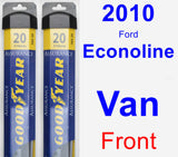 Front Wiper Blade Pack for 2010 Ford Econoline Van - Assurance