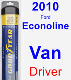 Driver Wiper Blade for 2010 Ford Econoline Van - Assurance