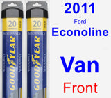Front Wiper Blade Pack for 2011 Ford Econoline Van - Assurance