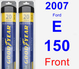 Front Wiper Blade Pack for 2007 Ford E-150 - Assurance