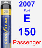 Passenger Wiper Blade for 2007 Ford E-150 - Assurance