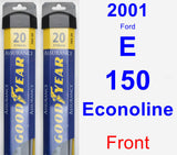 Front Wiper Blade Pack for 2001 Ford E-150 Econoline - Assurance