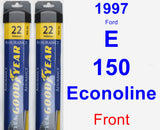 Front Wiper Blade Pack for 1997 Ford E-150 Econoline - Assurance