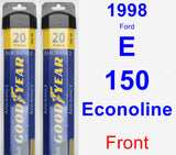 Front Wiper Blade Pack for 1998 Ford E-150 Econoline - Assurance