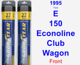 Front Wiper Blade Pack for 1995 Ford E-150 Econoline Club Wagon - Assurance