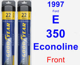 Front Wiper Blade Pack for 1997 Ford E-350 Econoline - Assurance