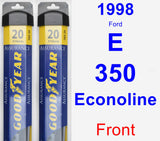 Front Wiper Blade Pack for 1998 Ford E-350 Econoline - Assurance